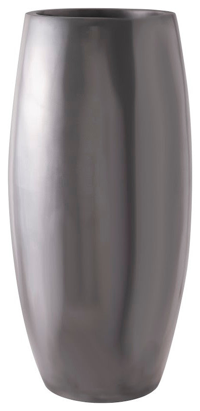 Elonga Planter, Polished Aluminum, Large