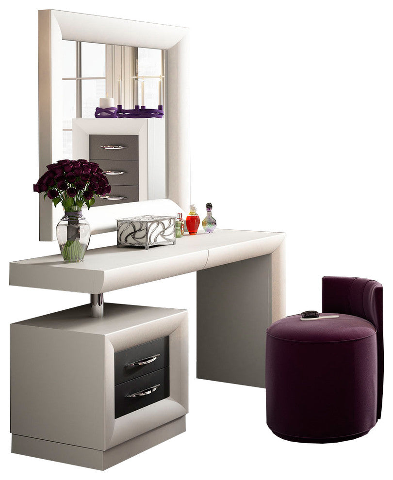 T10 Bedroom Make-up Vanity 55", Matt Finish