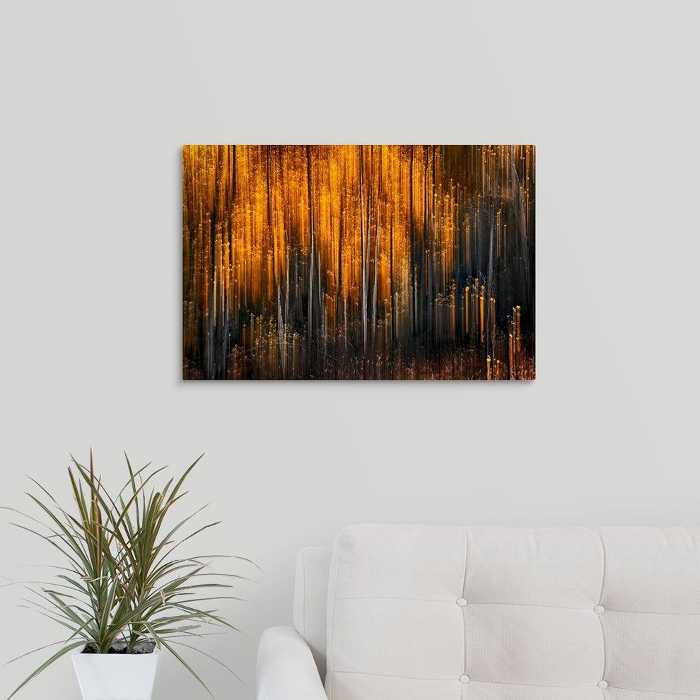 "Falling Stars" Wrapped Canvas Art Print, 24"x16"x1.5"