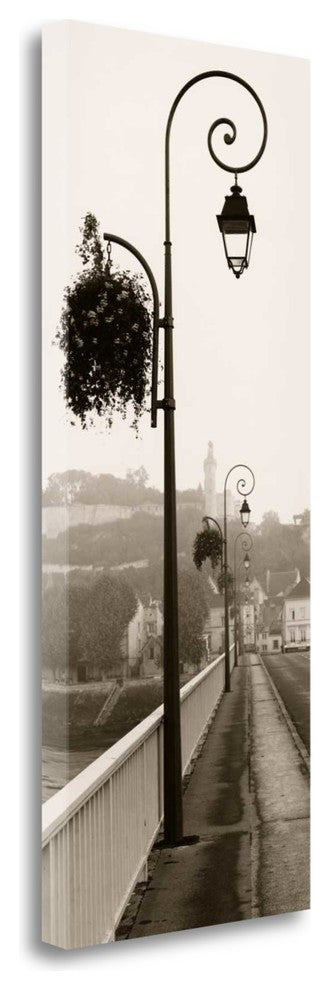 "Pont De Chinon" By Alan Blaustein, Giclee Print on Gallery Wrap Canvas