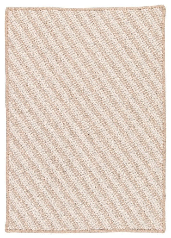 Colonial Mills Blue Hill BI81 Natural Contemporary Area Rug, Rectangular 6'x9'
