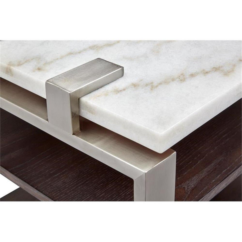 Magnussen T4852 Paradox Rectangular End Table