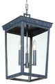Belmont 3 Light Graphite Outdoor Pendant