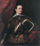 Sir Antony Van Dyck Portrait of a Young General Gallery Wrapped Canvas Print