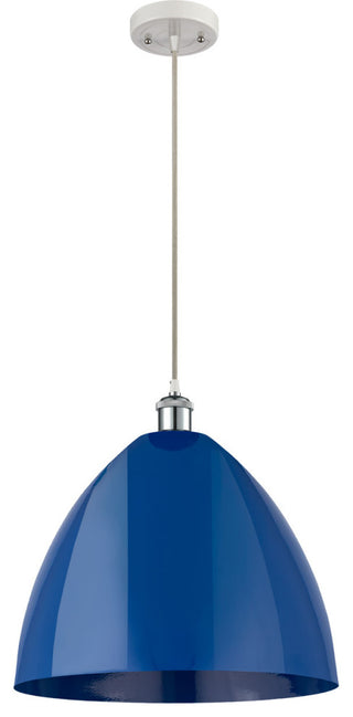 Innovations Lighting 516-1P-WPC-MBD-16-BL 1 Light 16" Mini Pendant