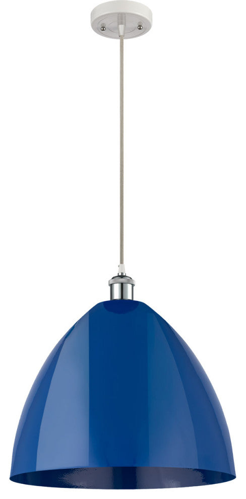 Innovations Lighting 516-1P-WPC-MBD-16-BL 1 Light 16" Mini Pendant
