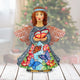 Butterfly Angel Handcrafted Christmas Figurine
