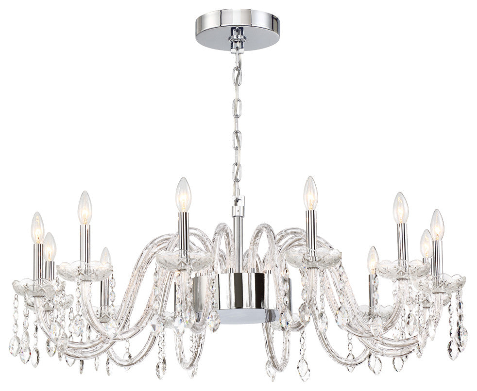 Eurofase 34080-016 12 Light Chandelier, Ferrero