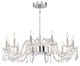 Eurofase 34080-016 12 Light Chandelier, Ferrero