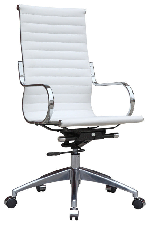 Modern Classics Twist Office Chair High Back, White