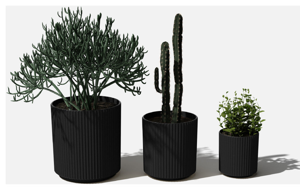 Veradek Demi Series Demi Trio (12in; 16in; 20in) Bundle, Black