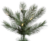 Vickerman Cashmere Slim Tree, 9.5', Warm White LED Lights
