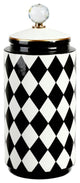 Harlequin Urn With Lid, Large 14"