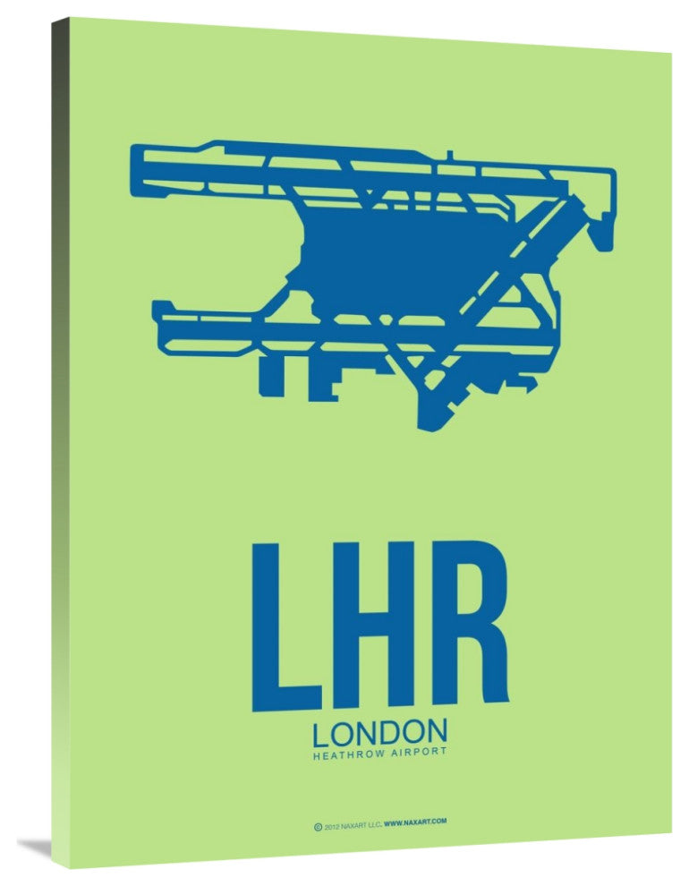 "LHR London Poster 2" Fine Art Print
