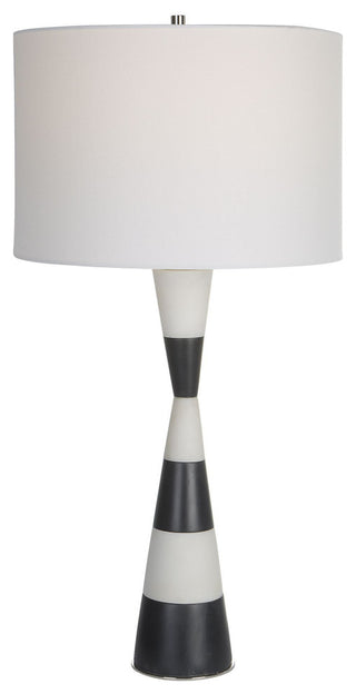 Uttermost Bandeau Banded Stone Table Lamp