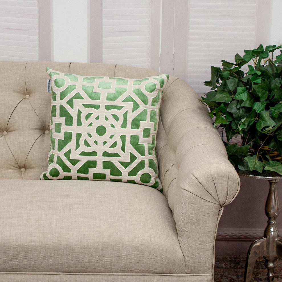 Parkland Collection Hazel Green/Sage Throw Pillow