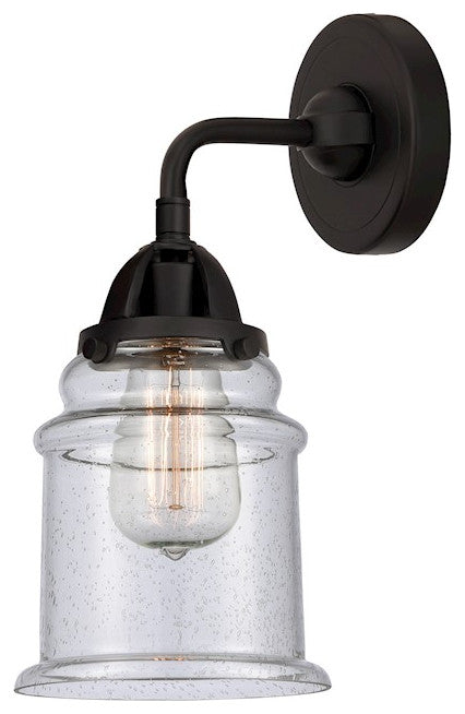 INNOVATIONS LIGHTING 288-1W-BK-G184 Canton 1 Light 6 inch Sconce