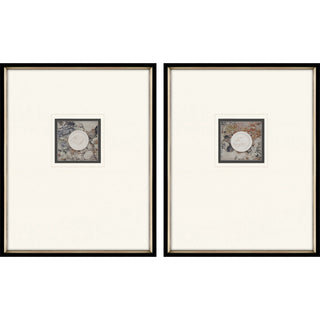 Angelic Intaglio Artwork, 2-Piece Set