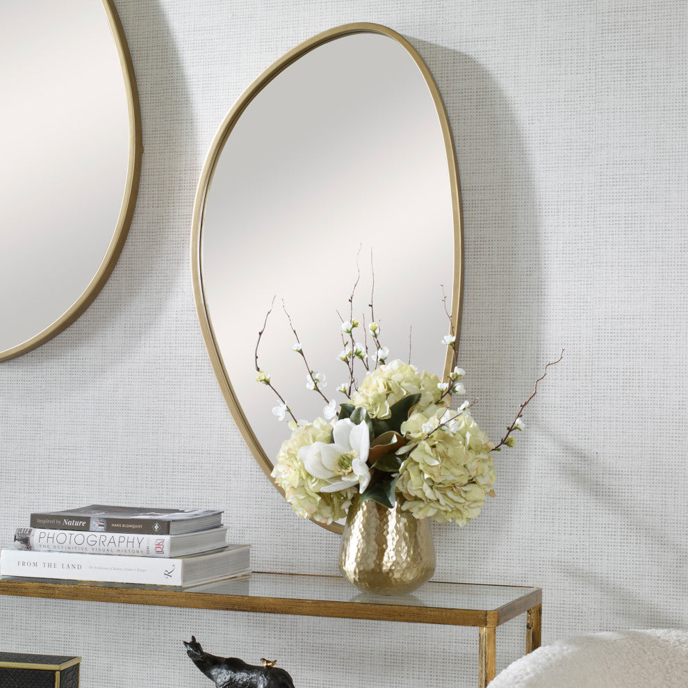 Uttermost 09812 Boomerang Gold Mirror