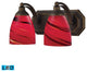 ELK Lighting 2-Light LED Vanity, Aged Bronze, Autumn Glass
