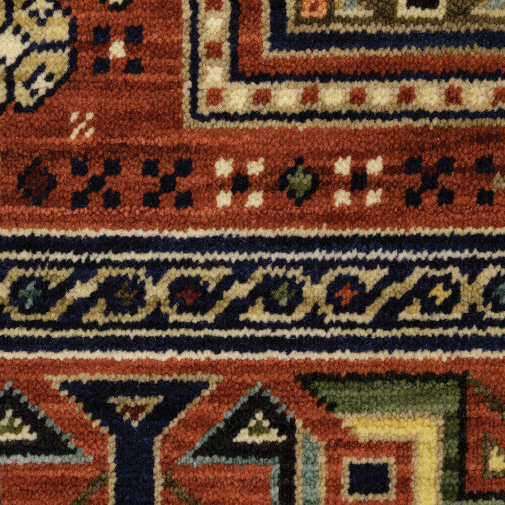 Oriental Weavers Lilihan Indoor Rug Red/ Multi 5'3" X 7'6"