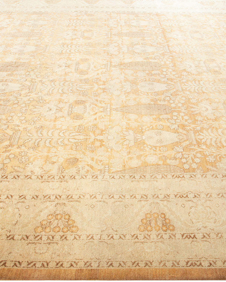 Mogul, One-of-a-Kind Hand-Knotted Area Rug Brown, 9' 4 x 11' 10