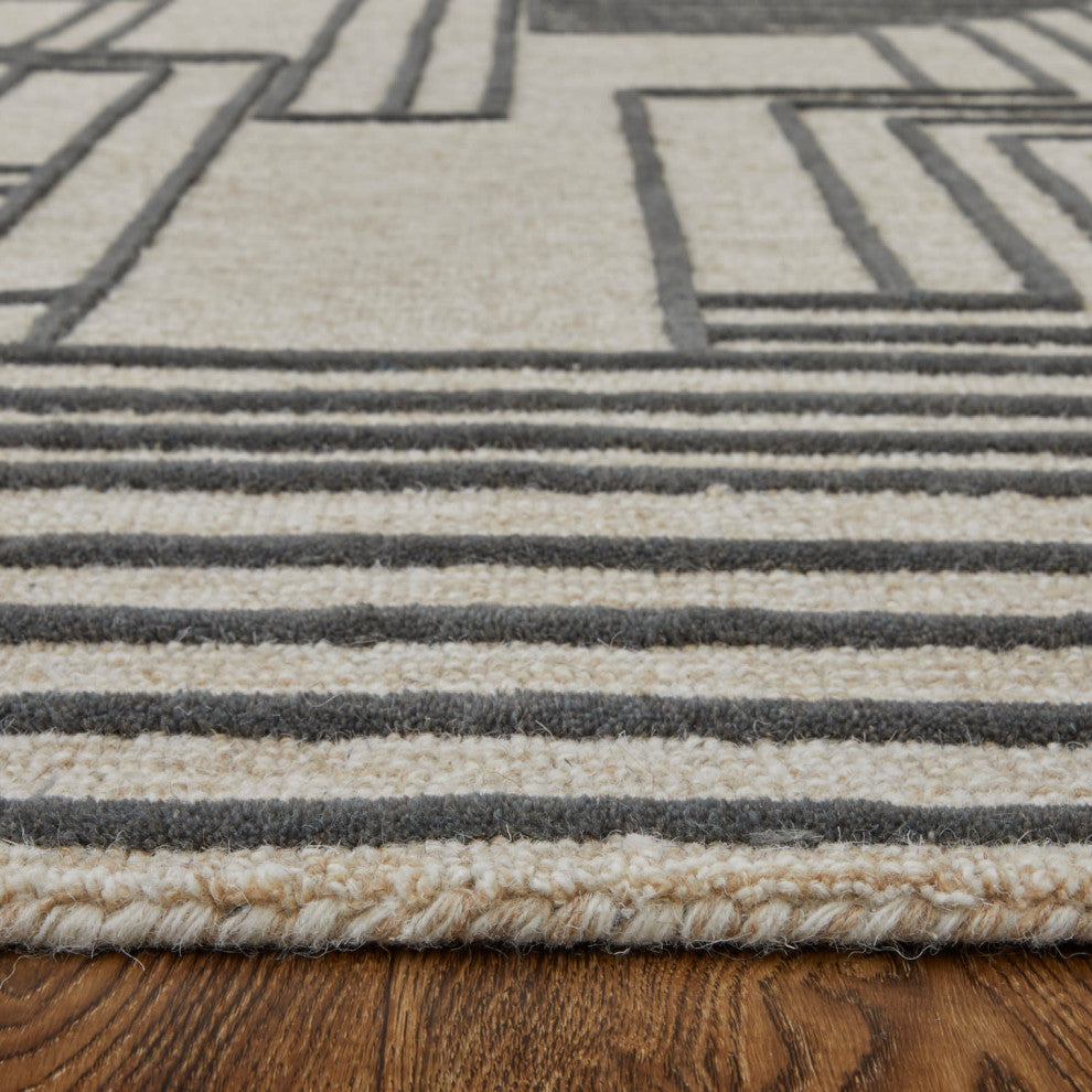 Gansett T8011 Modern/Casual Area Rug, 5'x8'