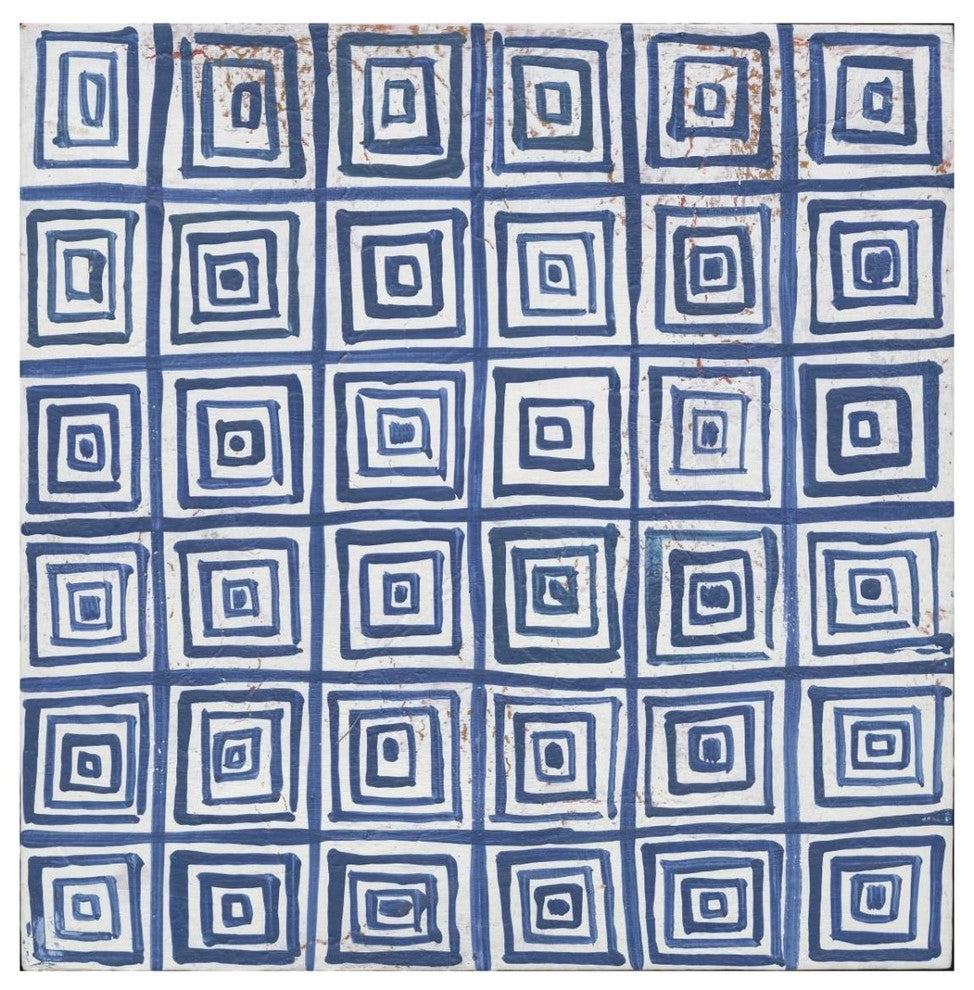 "Maki Tile XIV" Digital Paper Print by Kathrine Lovell, 32"x32"