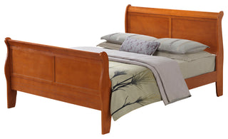 Selva Bed, Oak, Queen