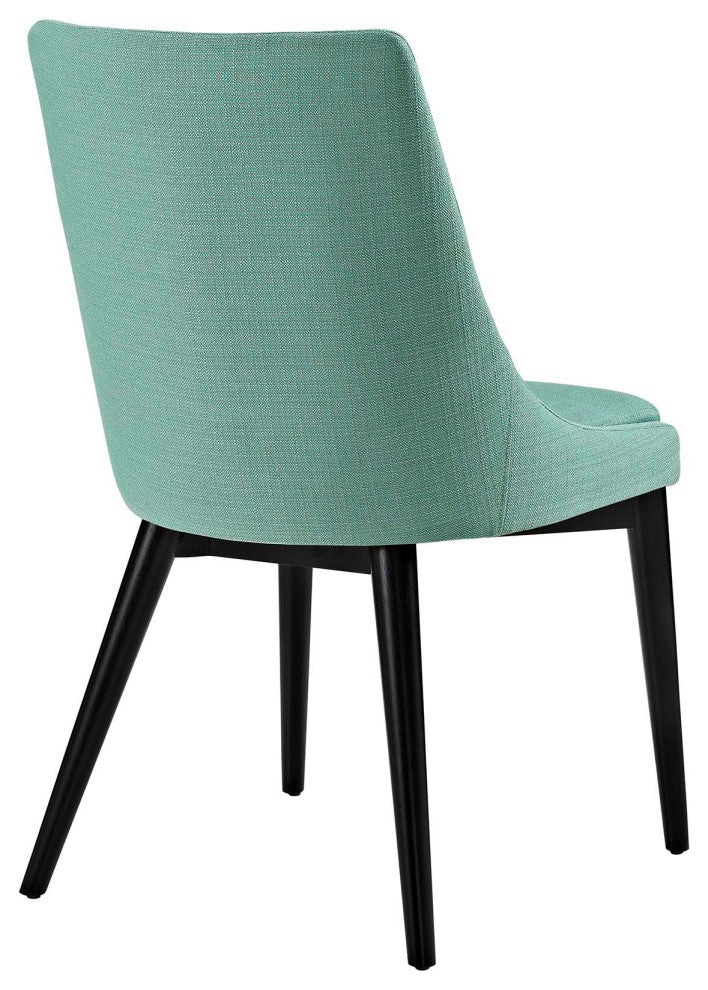 Modern Laguna Viscount Dining Side Chair Fabric <br>Set of 2