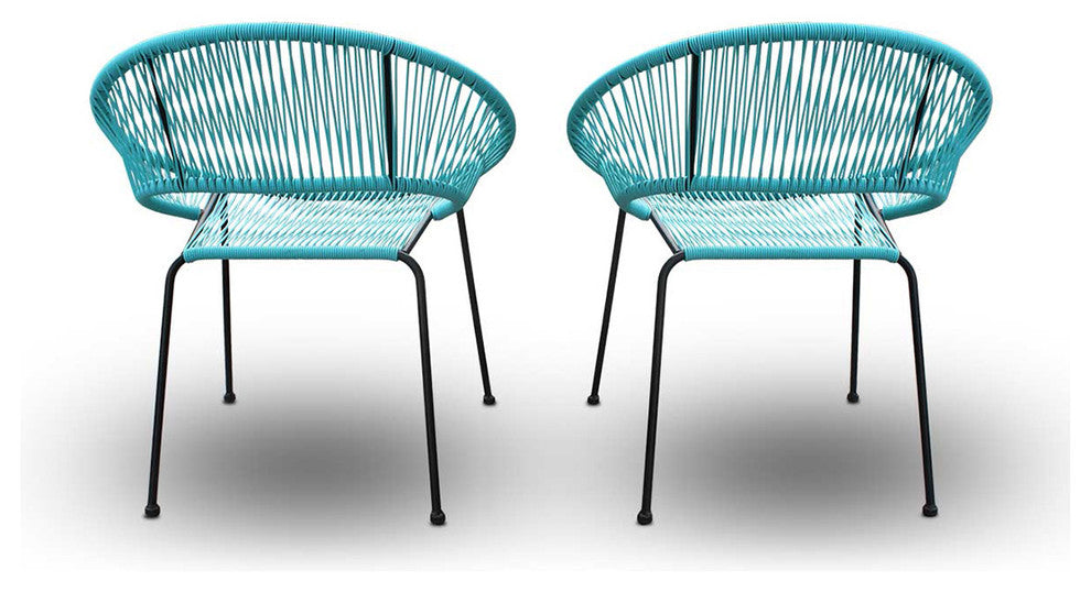 Acapulco Dining Side Chair, Glacier Blue