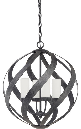 Quoizel BMS2820 Blacksmith 4 Light 20"W Multi Light Pendant - Old Black