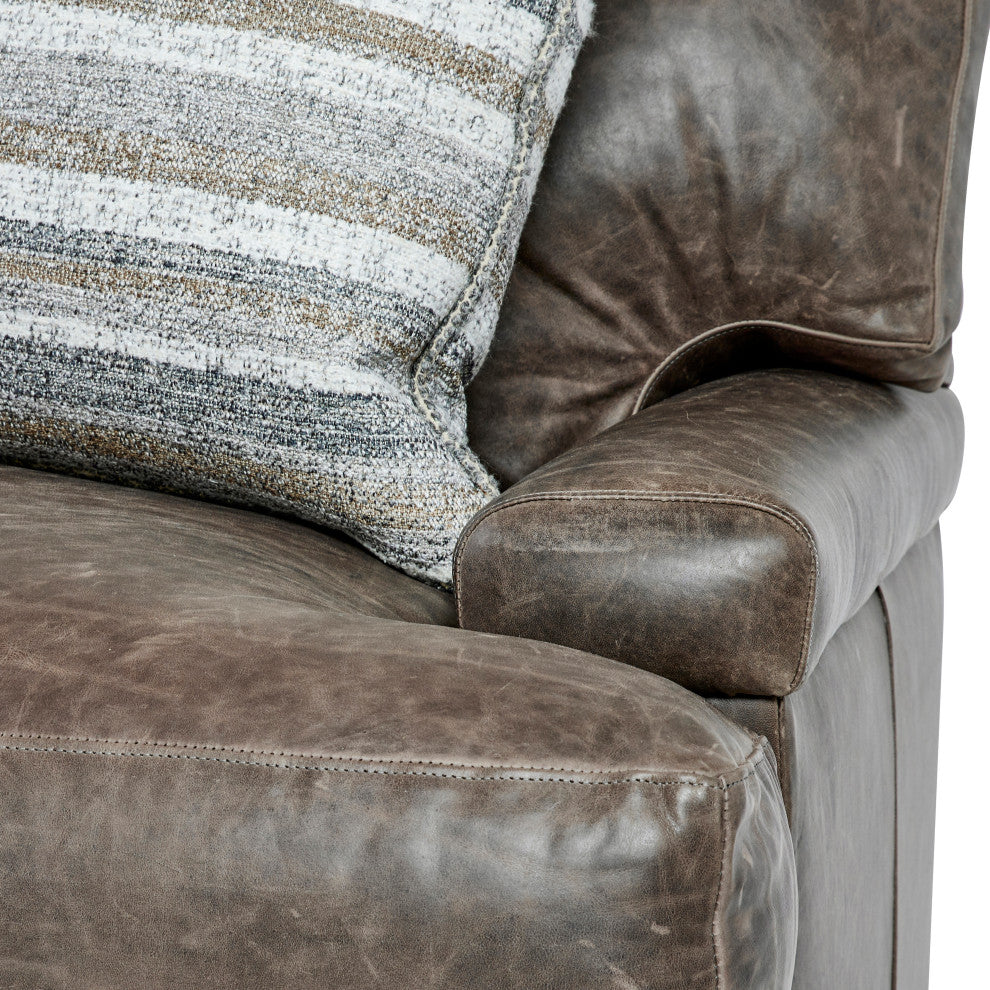 Bernhardt Burnham Leather Chair