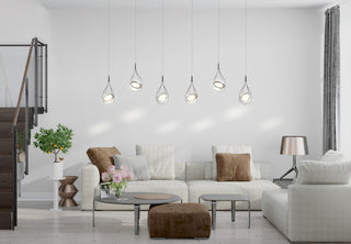 Orion Adjustable 1-Light Cluster Pendant, 29
