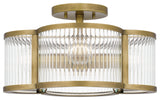 Quoizel ASR1715WS 4-Light Semi-Flush Mount, Aster