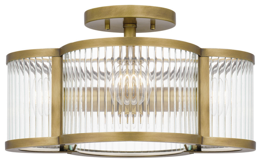 Quoizel ASR1715WS 4-Light Semi-Flush Mount, Aster