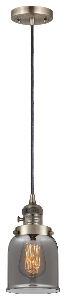 INNOVATIONS 201CSW-AB-G53-LED 1-Light Mini Pendant Antique Brass