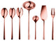 Linea Serving Set, Bronze, 7 Pcs.