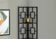 Bookshelf Etagere Corner 4 Tier 62"H Office Bedroom Metal Laminate Brown Black