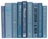 Decorative Books - Marlin Book Bundle - 1 foot of Blue Books