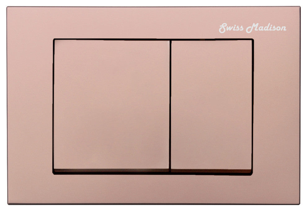 Dual Actuator Plate, Rose Gold, Dual Flush