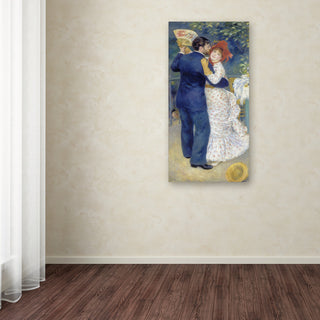 Renoir 'Country Dance' Canvas Art, 32 x 16