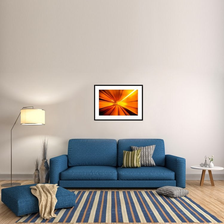 "Wormhole" Framed Digital Print by Alfred Myers, 38"x28"