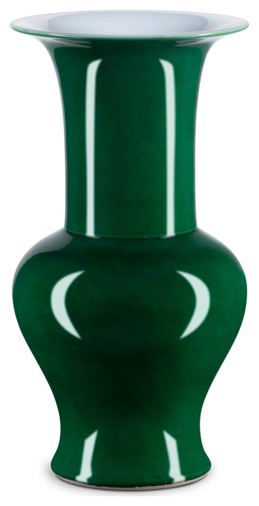 Imperial Green Corolla Vase