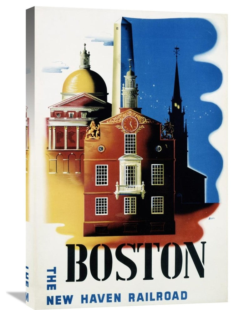 New Haven Railroad / Boston, 20"X30"