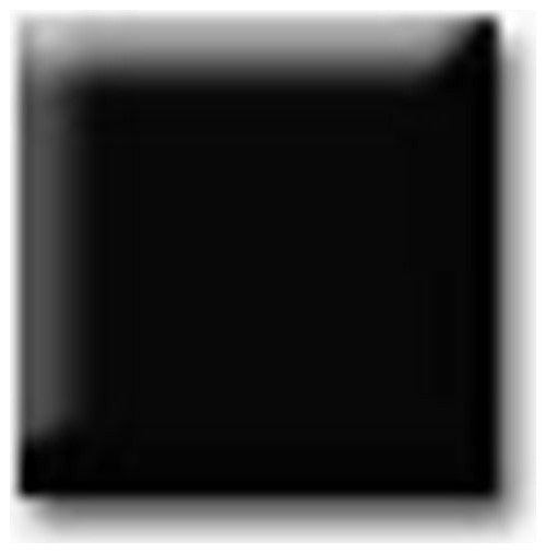 Crane Color Replacement Plastic Toilet Bolt Caps - Set of 2 - Black