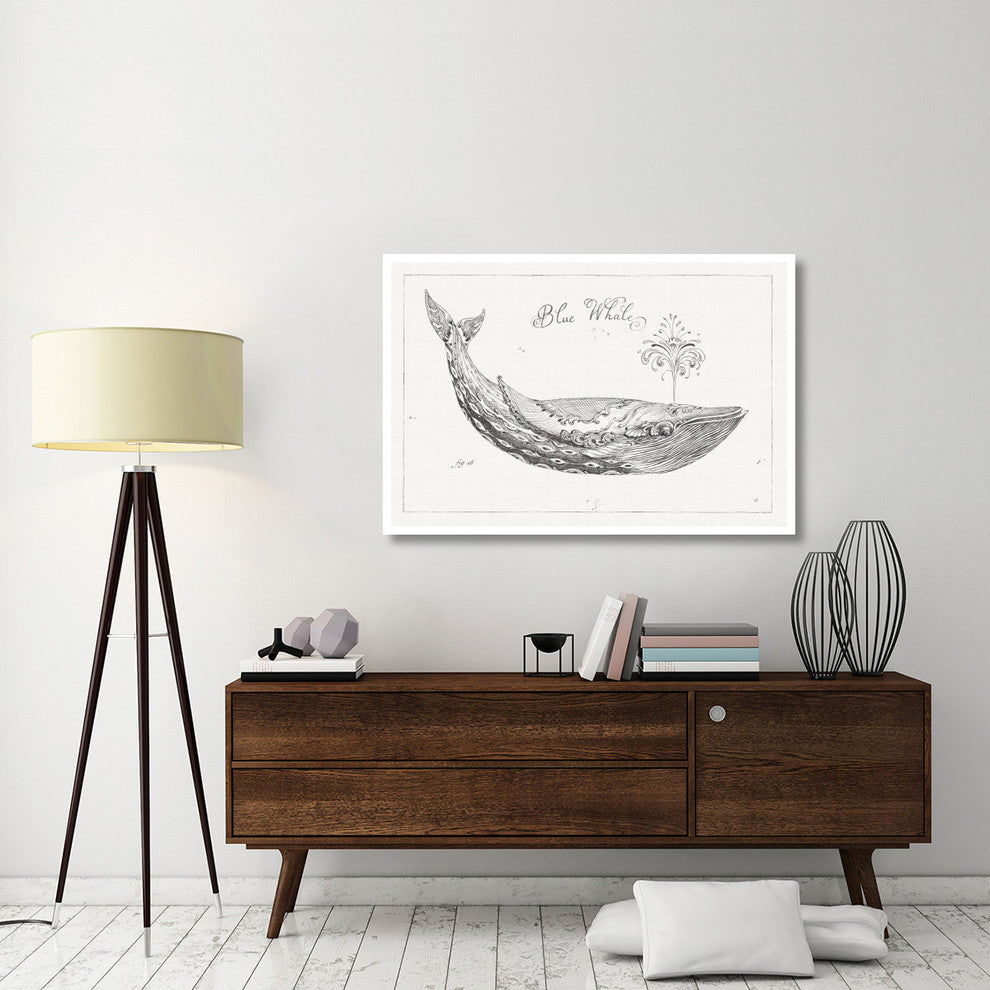 "Underwater Life I" Digital Paper Print by Daphne Brissonnet, 50"x34"