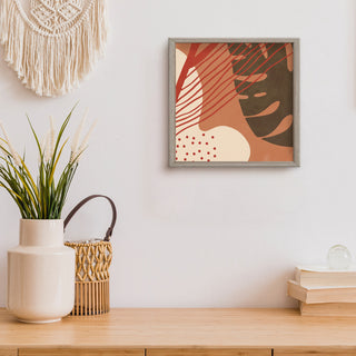 Summer Nomad IX' Wrapped Canvas Wall Art 24" W x 24" H
