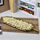 Handmade Decorative Aluminium Tray, Gold Color Coated