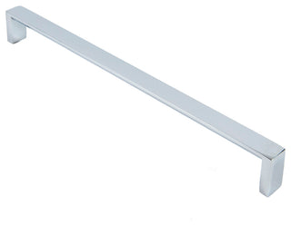 12" Modern Square Pull, Chrome